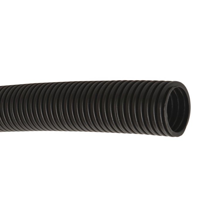 Труба гофрированная ПНД 40 мм с протяжкой черная (15м) 