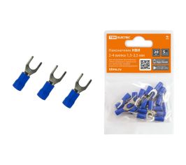 Наконечники изолированные в розничной упаковке