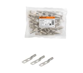 Наконечники кабельные медные луженые под опрессовку с двумя отверстиями под контактные стержни ТМЛ(2)