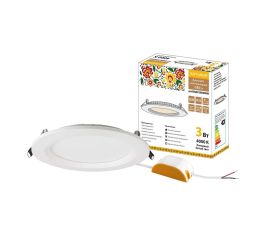 Светильники LED ультратонкие даунлайты СВО Народные поликарбонат