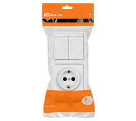 Блоки комбинированные «Розетка-выключатель» БКВР