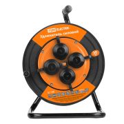 Удлинитель силовой УКз16-004 TDM (IP44 4 места/20м КГТП-ХЛ 3х1,5 пласт. катушка) УС1-43128