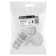 Крепеж-скоба для трубы 32 мм односторонняя для прямого монтажа (5 шт.) серая TDM