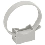 Держатель хомутный для труб со стяжкой CFF1 d16-32 сер. IEK (50шт)
