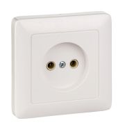 Розетка 1-м СП 1мод. Хит 10А IP20 250В без заземл. без защ. шторок