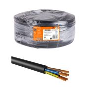 Кабель КГТП-ХЛ 5х0,75(N,PE)-0,66 - 3 ГОСТ (100м) TDM