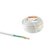 Провод ПВС 5х2,5 ГОСТ (20м), белый TDM