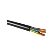 Провод ПВС 5х0,75 ГОСТ (5м), черный TDM