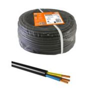 Провод ПВС 3х4 ГОСТ (100м), черный TDM