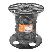 Провод ПуВ 1х4,0 ГОСТ на катушке (500м), черный TDM