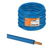 Провод ПуВ (ПВ-1) 1х1,0 ГОСТ (800м), синий TDM