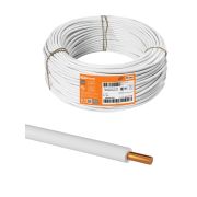 Провод ПуВнг(А)-LS 1х6,0 ГОСТ (200м), белый TDM
