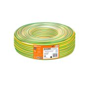 Провод ПуВнг(А)-LS 1х10,0 ГОСТ (200м), желто-зеленый TDM