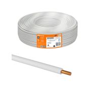 Провод ПуВнг(А)-LS 1х10,0 ГОСТ (200м), белый TDM