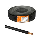 Провод ПуВнг(А)-LS 1х1,0 ГОСТ (100м), черный TDM