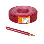 Провод ПуВнг(А)-LS 1х10,0 ГОСТ (100м), красный TDM