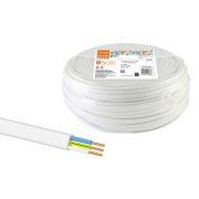 Провод ПУСП 3х2,5 (100м), белый Народный