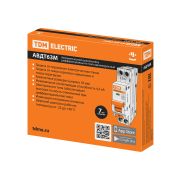 Автоматический Выключатель Дифференциального тока одномодульный АВДТ 63М 2P(1P+N) C32 30мА 4,5кА тип АС TDM