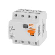 Устройство защитного отключения ВД1-63 4Р 25А 300мА TDM