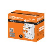 Диф. автомат АД12 2P, C50, 100 мА, 4,5 кА, тип АС, 3 мод, TDM
