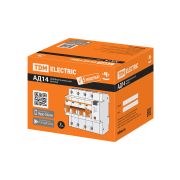 Диф. автомат АД14 4P, C63, 100 мА, 4,5 кА, тип АС, 5 мод, TDM