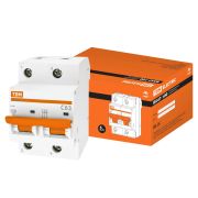 Авт. выкл. ВА47-100 2Р 63А 10кА  х-ка С TDM