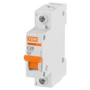 Авт. выкл.ВА47-63 1Р 20А 4,5кА х-ка С TDM