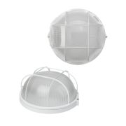 Светильник НПБ1102 белый/круг с реш. 100Вт IP54 TDM