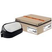 Светильник НПБ1407 черный/овал ресничка 60Вт IP54 TDM