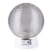 Светильник НББ 64-60-025 УХЛ4 (шар стекло «Кольца»/прямое основание) TDM