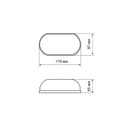 Рассеиватель для светильника НБП 02 (Евро-ПСХ) TDM