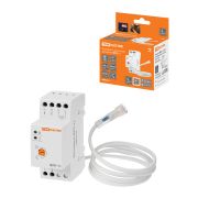 Фотореле ФРЛ-11 2-100лк 20А DIN-рейка (с датчиком IP65), TDM