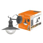 Светильник садово-парковый «Милан» 60 Вт, вниз, пластик/алюм., прозрачное/серый, Е27, TDM