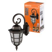 Светильник садово-парковый «Меридиан» 100 Вт, вниз, алюм., матовое/кофейный, Е27, TDM