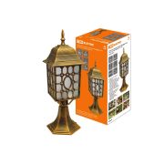 Светильник садово-парковый «Беседка» 60 Вт, стойка, матовое/бронза, Е27, TDM