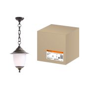 Светильник Прага Эл-11-70Б 60 Вт Е27 подвесной бронза TDM