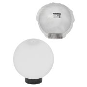 Светильник НТУ 03- 60-200 шар d=200 мм IP54 (опал ПММА, основание плоское ПК, Е27) TDM