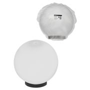 Светильник НТУ 03-100-300 шар d=300 мм IP54 (опал ПММА, основание плоское ПК 145, Е27) TDM