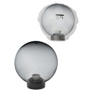 Светильник НТУ 03- 60-202 шар d=200 мм IP54 (дымчатый ПММА, основание плоское ПК, Е27) TDM