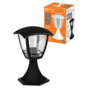 Светильник садово-парковый «СИТИ» НТУ 07-60-001 У1 4-х гранник напольный черный TDM