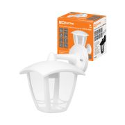 Светильник садово-парковый «СИТИ» НБУ 07-60-002 У1 4-х гранник настенный вниз белый TDM