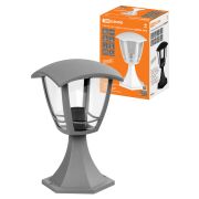 Светильник садово-парковый «СИТИ» НТУ 07-60-001 У1 4-х гранник напольный серый TDM