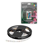 Комплект светодиодной ленты SMD5050-30 LED/м-12 В-7,2 Вт/м-IP65-RGB (3 м), 18 Вт, IR-контроллер TDM
