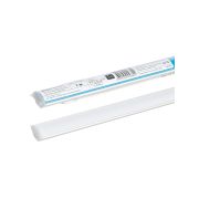 Алюминиевый профиль угловой 1616 (1 м), матовый рассеиватель, 2 заглушки, 2 крепежа TDM