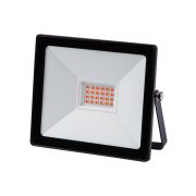 Прожектор светодиодный СДО-04-030Н-К (красный свет) 30 Вт, IP65, черный, Народный