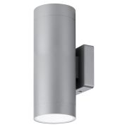 Светильник настенный LED, Тубо, 2х6 Вт, 4000 К, H252 мм, алюм./сер., вверх/вниз, IP65, TDM