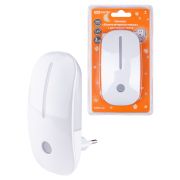 Ночник «Компьютерная мышь» с датчиком света, светодиодный, 0,5Вт, 220 В TDM