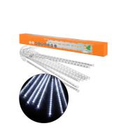 Гирлянда «Сосульки», падающий белый свет, 30 см, 8 шт в комплекте, 3,8 м, TDM