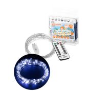 Гирлянда светодиодная «Роса 100-Д» 10 м, 100LED, белый, ПДУ, USB, IP20, TDM