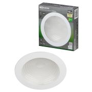 Светильник встраиваемый LED Деко 05, 10 Вт, 3000K, кругл, D170 мм, белый, IP44, TDM